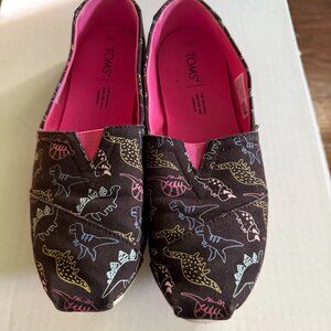 TOMS dinosaur shoes